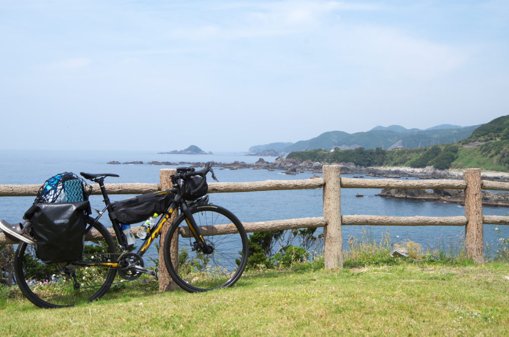 日本童謡の園にて自転車